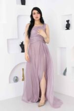 فستان ناعم مناسبات انيق