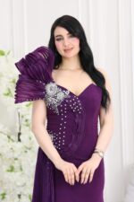 فستان سهره بتطريز فاخر