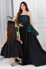 فستان سوارية بتصميم حديث