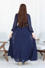 ⁦فستان سهرة شيفون فاخر⁩ - الصورة ⁦5⁩