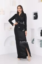 ⁦فستان ناعم بأكمام طويلة فخمة⁩ - الصورة ⁦2⁩