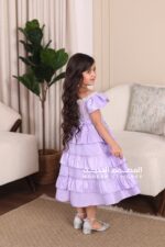 ⁦فستان بناتي طبقات مناسبات فخم⁩ - الصورة ⁦3⁩