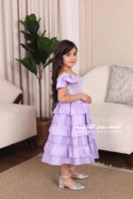 ⁦فستان بناتي طبقات مناسبات فخم⁩ - الصورة ⁦2⁩