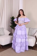 ⁦فستان طبقات مناسبات فخم⁩ - الصورة ⁦3⁩