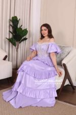 ⁦فستان طبقات مناسبات فخم⁩ - الصورة ⁦4⁩