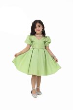 ⁦فستان بناتي فخم تفاحي⁩ - الصورة ⁦2⁩