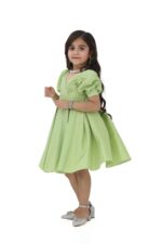 ⁦فستان بناتي فخم تفاحي⁩ - الصورة ⁦3⁩