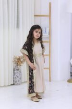 ⁦جلابية بناتي بشال مشجر فخم⁩ - الصورة ⁦2⁩