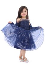 ⁦فستان بناتي بأكمام طويلة⁩ - الصورة ⁦5⁩