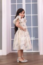 ⁦فستان بناتي مشجر راقي⁩ - الصورة ⁦2⁩