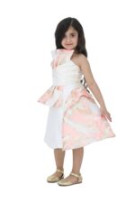 ⁦فستان بناتي بفيونكة بالصدر⁩ - الصورة ⁦4⁩