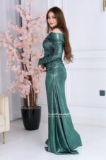 ⁦فستان طويل ناعم فخم⁩ - الصورة ⁦12⁩