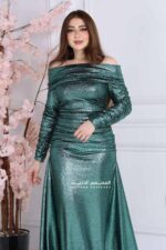 ⁦فستان طويل ناعم فخم⁩ - الصورة ⁦7⁩