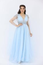 ⁦فستان سهرة تل فخم⁩ - الصورة ⁦4⁩