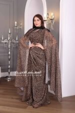 فستان ناعم نمري فخم