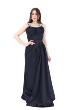 ⁦فستان سهرة اسود طويل⁩ - الصورة ⁦2⁩