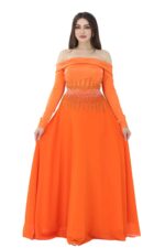 ⁦فستان سهرة كلاسيك فخم⁩ - الصورة ⁦2⁩