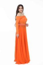 ⁦فستان سهرة كلاسيك فخم⁩ - الصورة ⁦6⁩