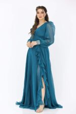 ⁦فستان ناعم بتصميم فخم⁩ - الصورة ⁦3⁩