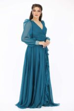 ⁦فستان ناعم بتصميم فخم⁩ - الصورة ⁦5⁩