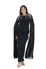 ⁦فستان ناعم فخم بتطريز راقي⁩ - الصورة ⁦7⁩