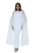 ⁦فستان ناعم فخم بتطريز راقي⁩ - الصورة ⁦3⁩