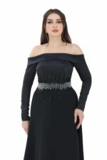 ⁦فستان سهرة كلاسيك فخم⁩ - الصورة ⁦7⁩