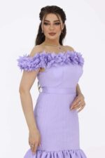 ⁦فستان ناعم اوف شولدر⁩ - الصورة ⁦4⁩