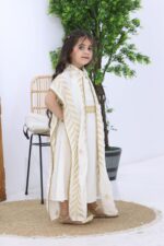 ⁦جلابية بناتي كويتي بشال انيق⁩ - الصورة ⁦2⁩