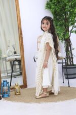 ⁦جلابية بناتي كويتي بشال انيق⁩ - الصورة ⁦4⁩
