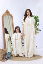 ⁦جلابية بناتي كويتي بشال انيق⁩ - الصورة ⁦7⁩