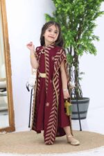 ⁦جلابية بناتي كويتي بشال انيق⁩ - الصورة ⁦6⁩