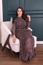 ⁦فستان سهرة تايجر انيق⁩ - الصورة ⁦5⁩