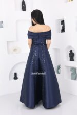 ⁦فستان سهرة ملكي بتصميم فخم⁩ - الصورة ⁦2⁩