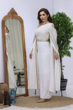 ⁦جلابية مغربية أكمام طويلة⁩ - الصورة ⁦3⁩