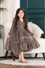 ⁦فستان بناتي تايجر فخم⁩ - الصورة ⁦3⁩