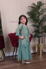 ⁦جلابية رمضانيه بناتي باحرف ذهبية⁩ - الصورة ⁦4⁩