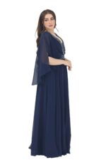 ⁦فستان سهره بتطريز يدوي فاخر⁩ - الصورة ⁦4⁩