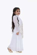 ⁦جلابية رمضاني بناتي بأكمام شفافة⁩ - الصورة ⁦3⁩