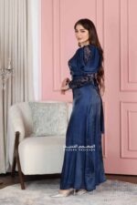 ⁦فستان سهرة فخم بأكمام شفافة⁩ - الصورة ⁦2⁩