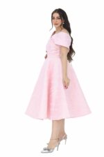 ⁦فستان قصير فخم صدر لف⁩ - الصورة ⁦6⁩