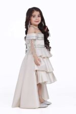 ⁦فستان بناتي بيج طبقات⁩ - الصورة ⁦3⁩