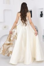 ⁦فستان سهره بفيونكة بالصدر⁩ - الصورة ⁦6⁩