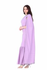 ⁦فستان ناعم بكم واحد مفتوح⁩ - الصورة ⁦2⁩