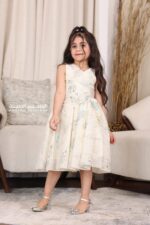 ⁦فستان بناتي للعيد مشجر فخم⁩ - الصورة ⁦4⁩