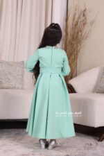 ⁦فستان بناتي انيق بأكمام طويلة⁩ - الصورة ⁦4⁩