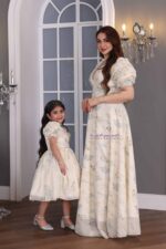 ⁦فستان العيد مشجر فخم⁩ - الصورة ⁦4⁩