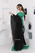 ⁦فستان سهرة باكمام طويلة فخمة⁩ - الصورة ⁦7⁩