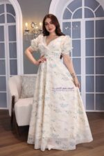 فستان العيد مشجر فخم