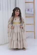 ⁦جلابية رمضانية بناتي بكسرات انيقة⁩ - الصورة ⁦4⁩